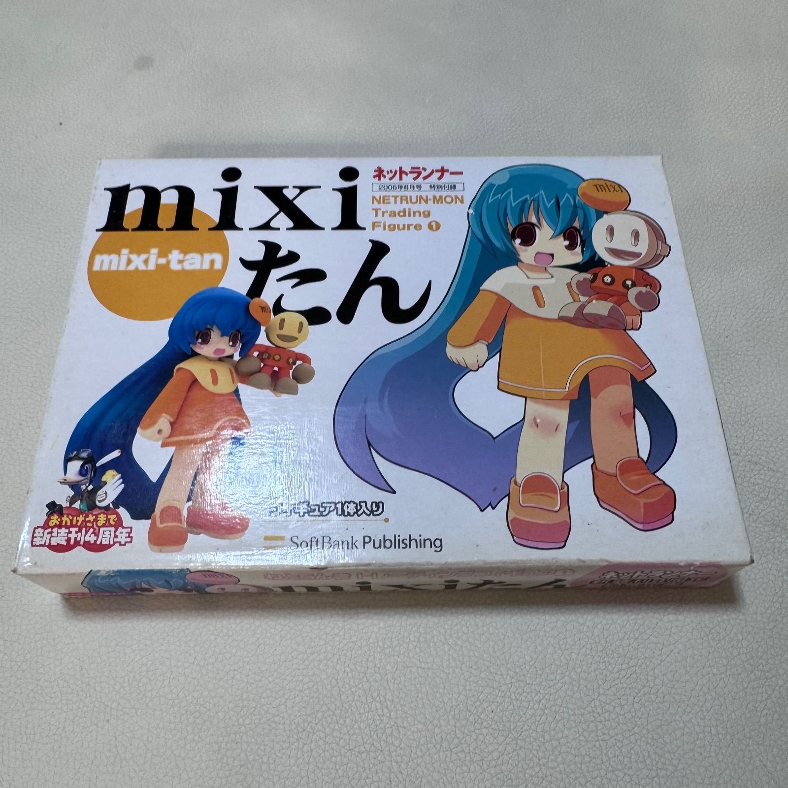 ネットランナー ねとらん者フィギュア ふぉくす子 mixiたん 未開封品