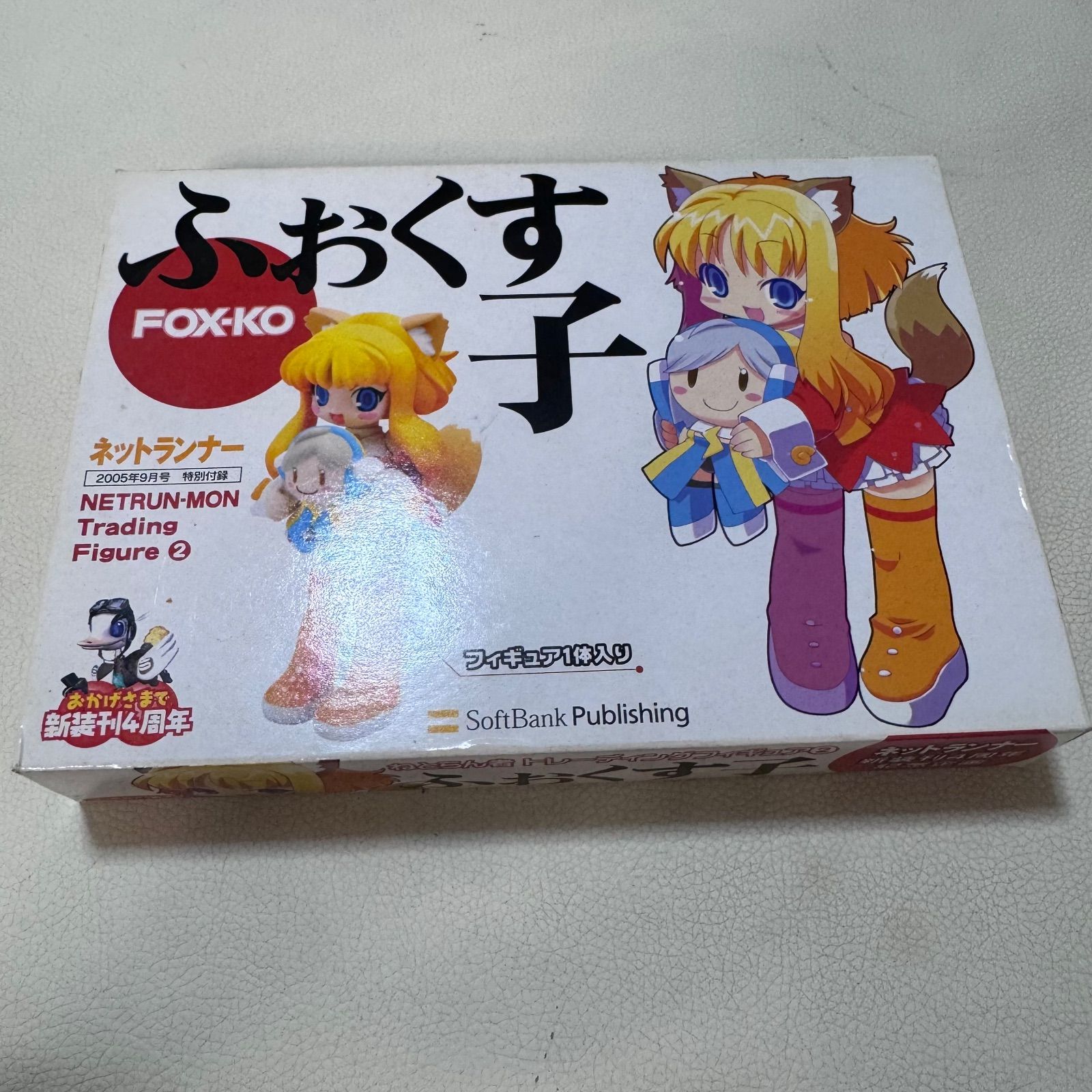 ネットランナー ねとらん者フィギュア ふぉくす子 mixiたん 未開封品