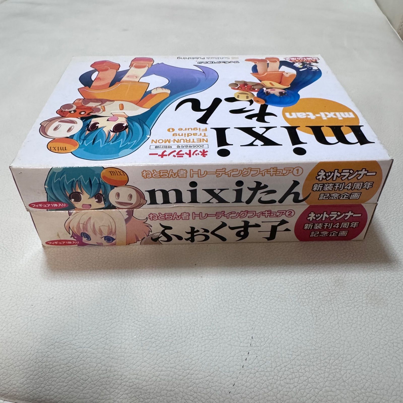 ネットランナー ねとらん者フィギュア ふぉくす子 mixiたん 未開封品