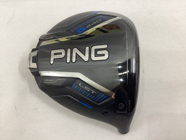10.5° ピン G440 LST ヘッドのみ　純正カバー付 ヘッドのみ】PING G440 LST ドライバー 10.5度 コーティング済 G440