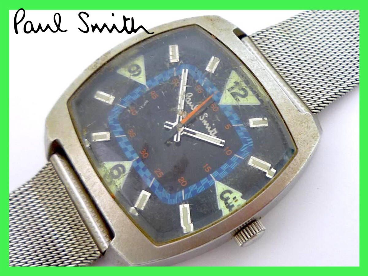 Paul Smith ポールスミス メンズ 自動巻き 腕時計 8220-824709