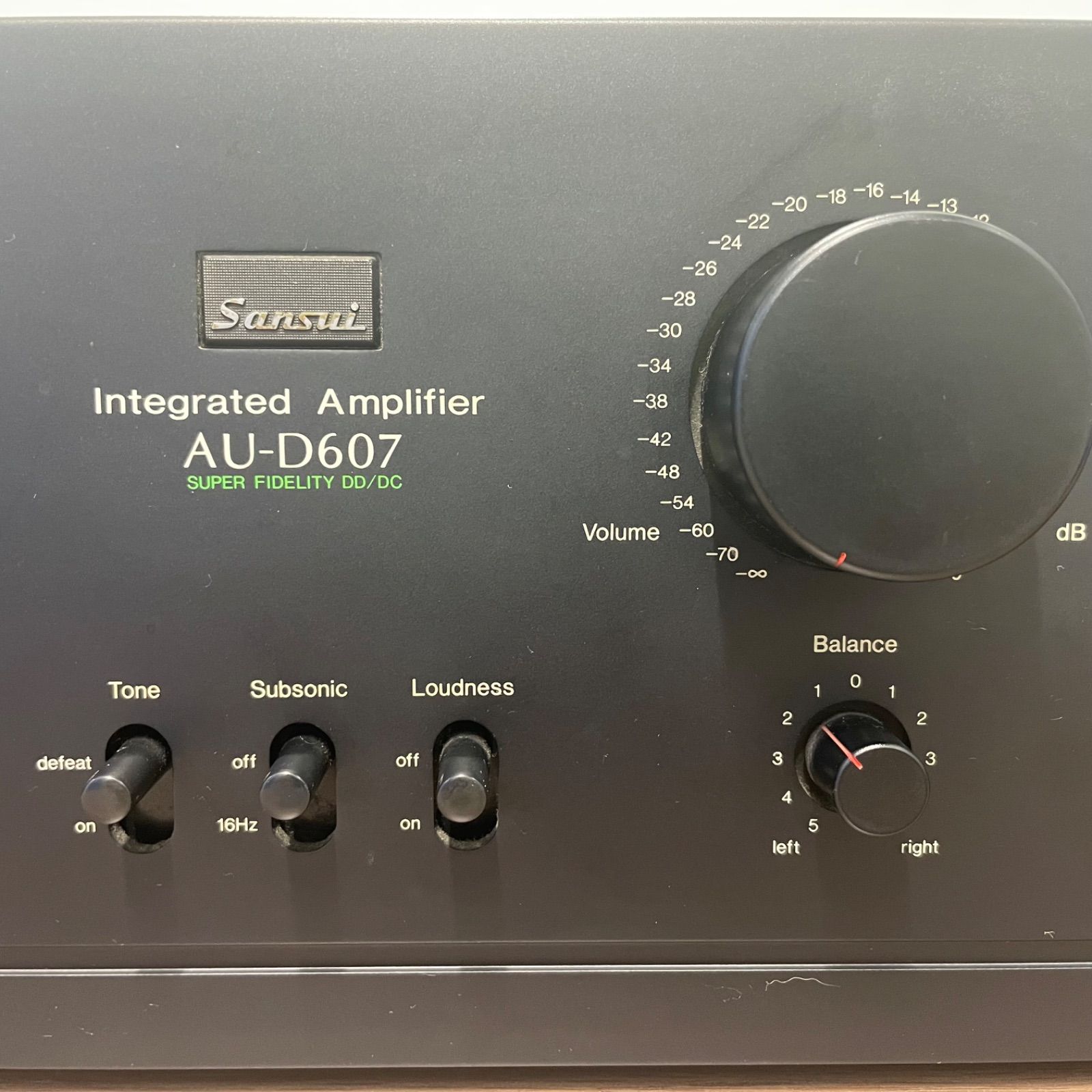 SANSUI AU-D607 プリメインアンプ オーディオ修理｜サンスイ Sansui AU-D607 プリメインアンプの修理