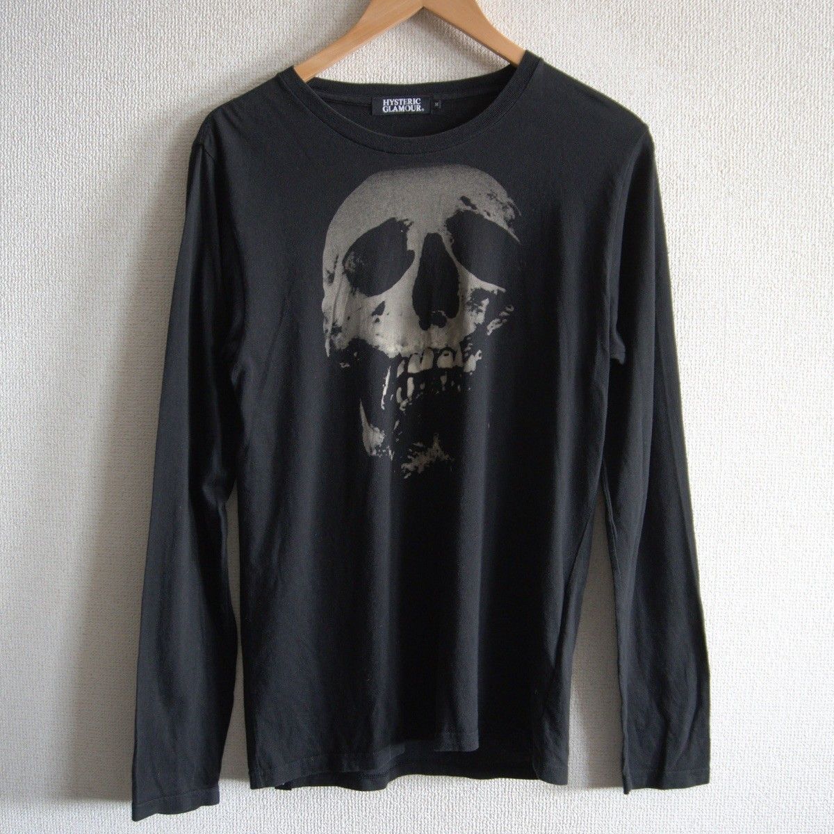 美品】 HYSTERIC GLAMOUR【スカルベリー ロングスリーブ Tシャツ】M