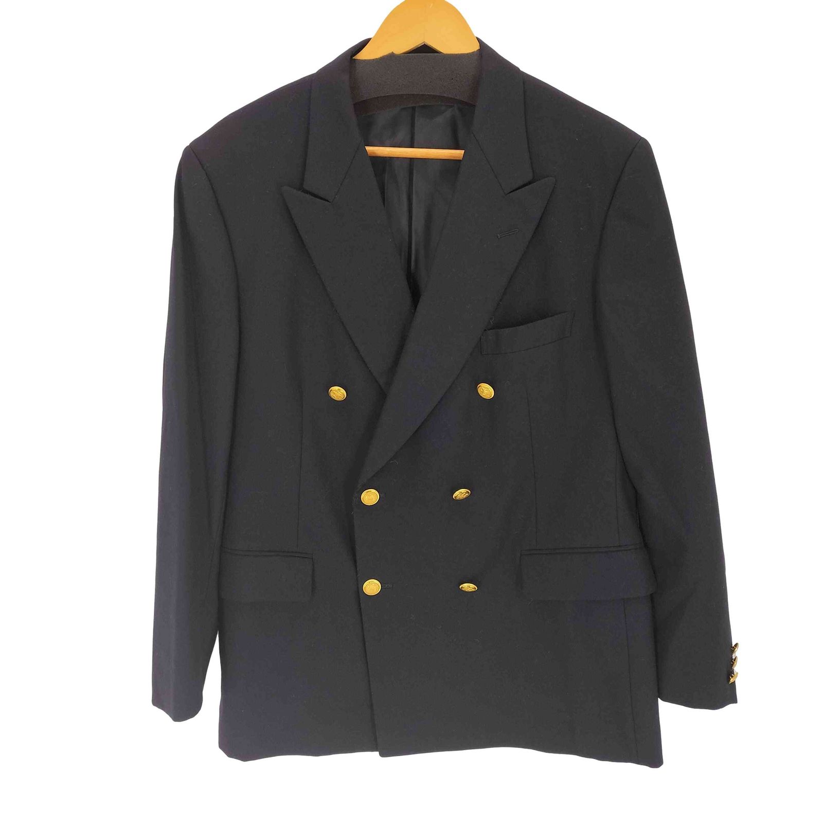 ブルックスブラザーズ BROOKS BROTHERS 金ボタン 紺ブレ ダブルブレストジャケット メンズ 40SHT