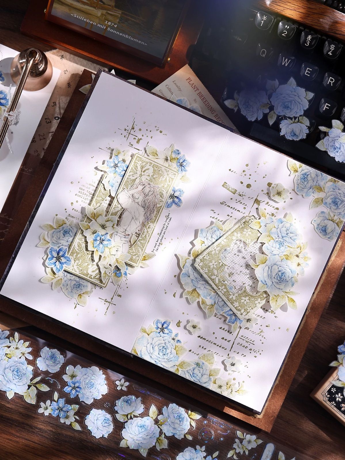 ［新品レア・PET5m］海外マスキングテープ 純情男友 青年マステ 花语秋冬 きらぴか』マスキングテープ 文学を歩く2 「黒猫」 エドガー・アラン