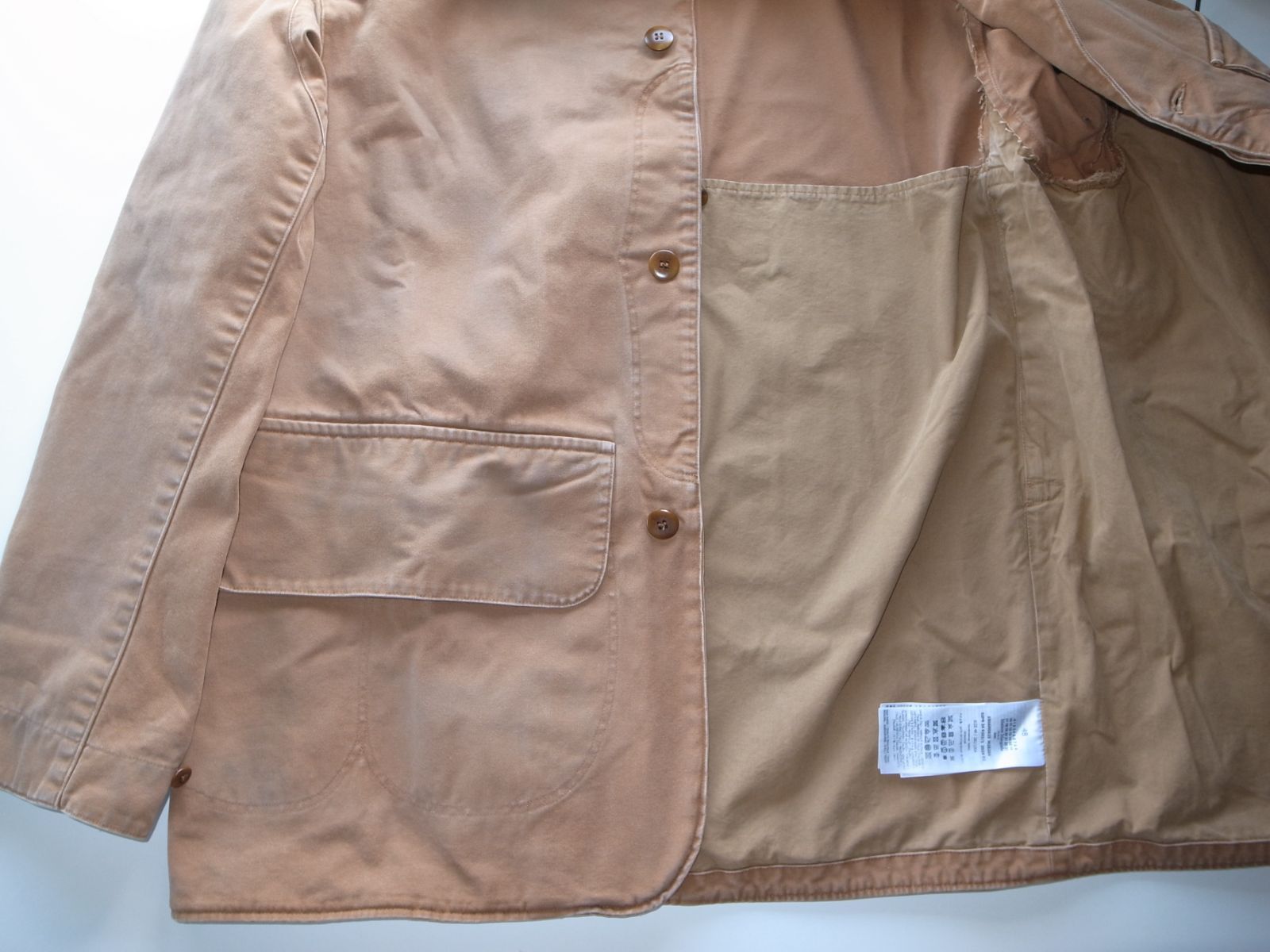 maison margiela マルジェラ コート カバーオール size48 - メルカリ