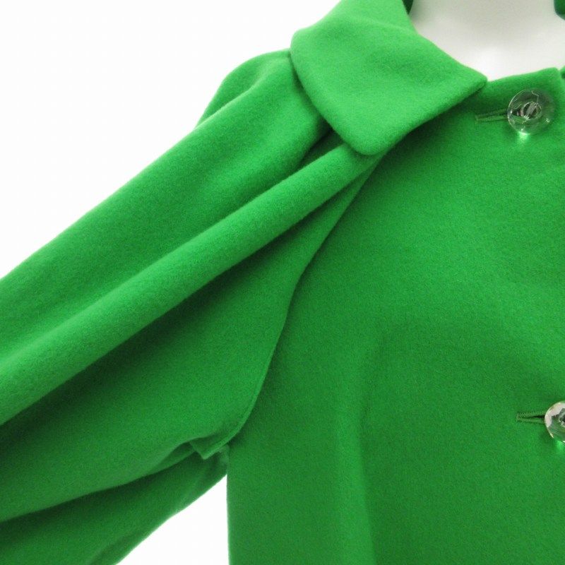 グリーンフード付きウールケープコートレディース、冬用ウールマントコートフード付き、ウールポンチョジャケット、オーバーサイズケープショート、プラスサイズケープXiaolizi  3141 4580050676951 1823010532WAYケープ風コート(グリーン/