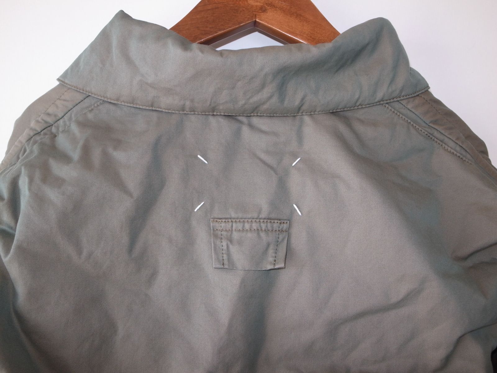 maison margiela Distressed tonic cotton jacket 中綿 ジャケット