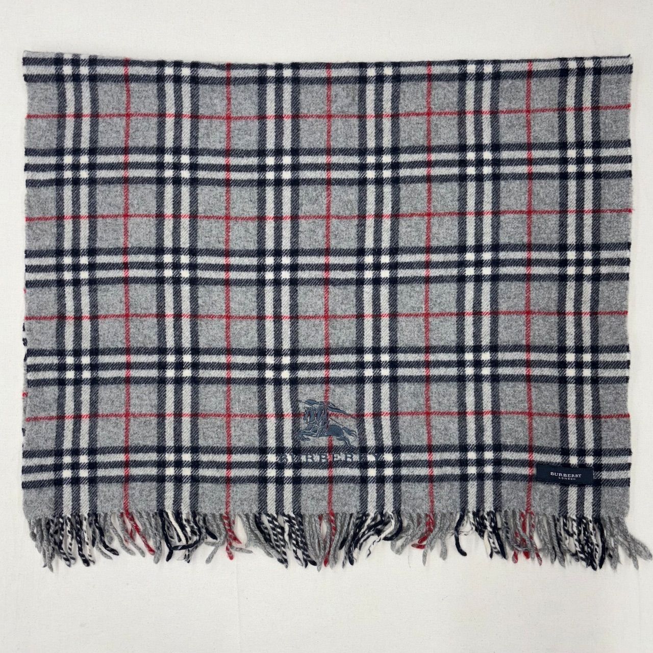 Burberry london blanket Burberrys バーバリー ブランケット グレー