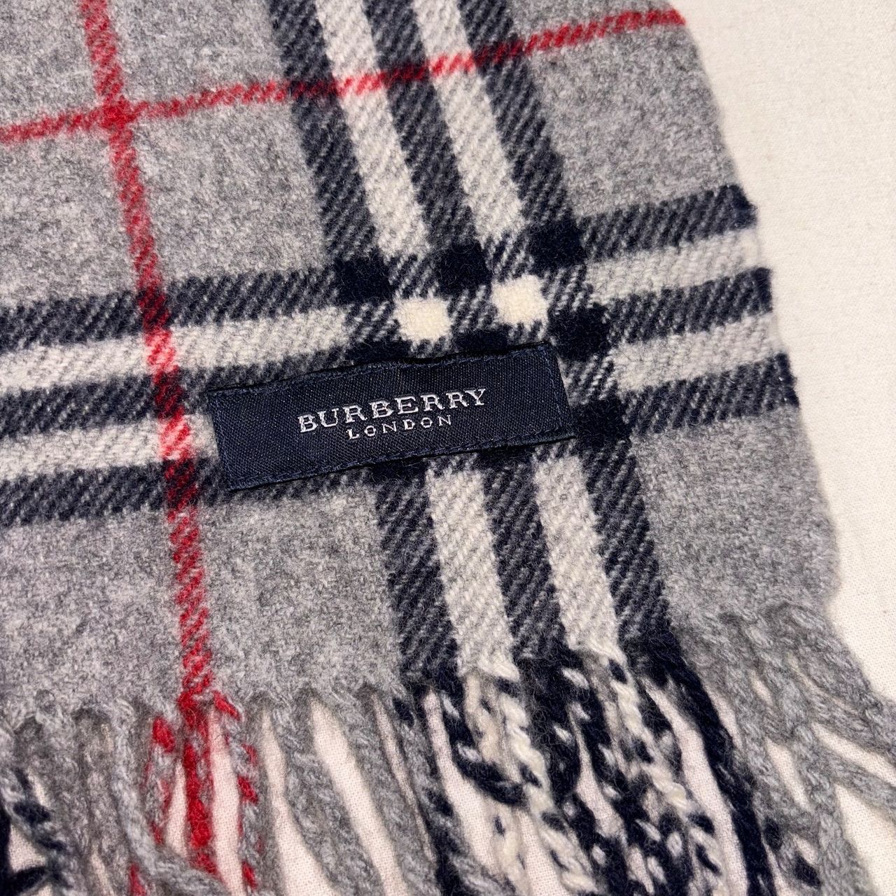 バーバリーブランケット Burberry london blanket Burberrys バーバリー ブランケット グレー