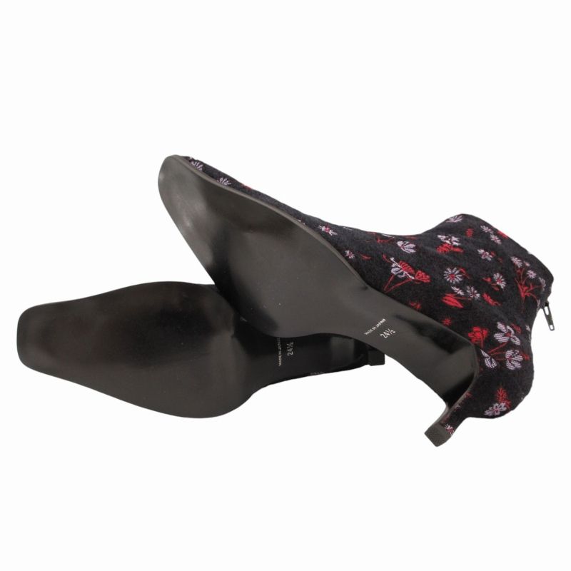 マメクロゴウチ Mame Kurogouchi 52 Floral Jacquard Boots MM22PF