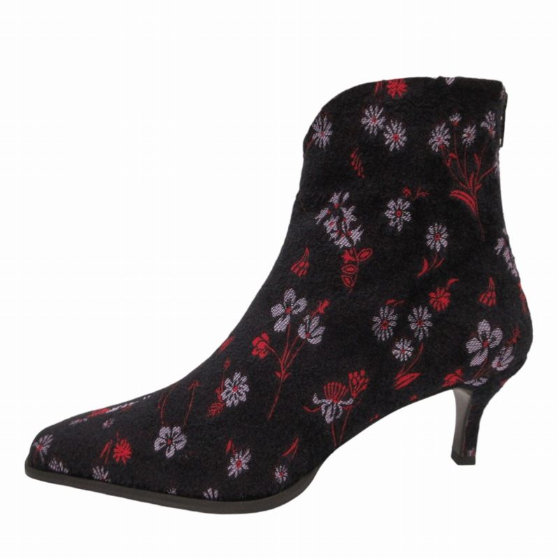 マメクロゴウチ Mame Kurogouchi 52 Floral Jacquard Boots MM22PF
