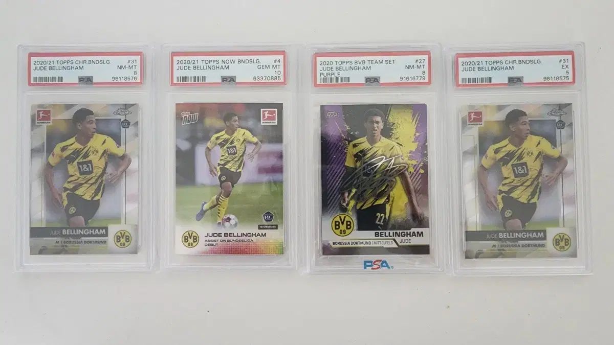 ジュード ベリンガム ルーキー Psa