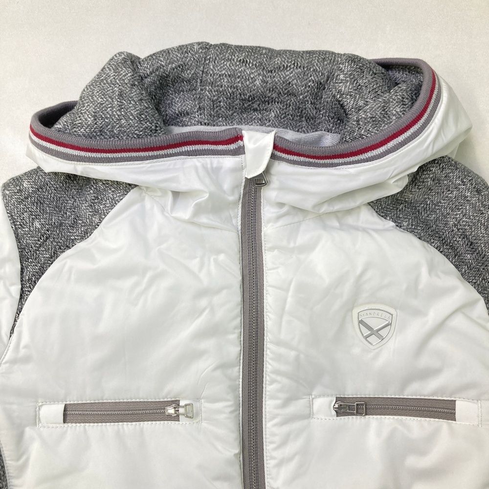 サイズ：M ST ANDREWS セントアンドリュース 裏起毛 蓄熱 ニット切替