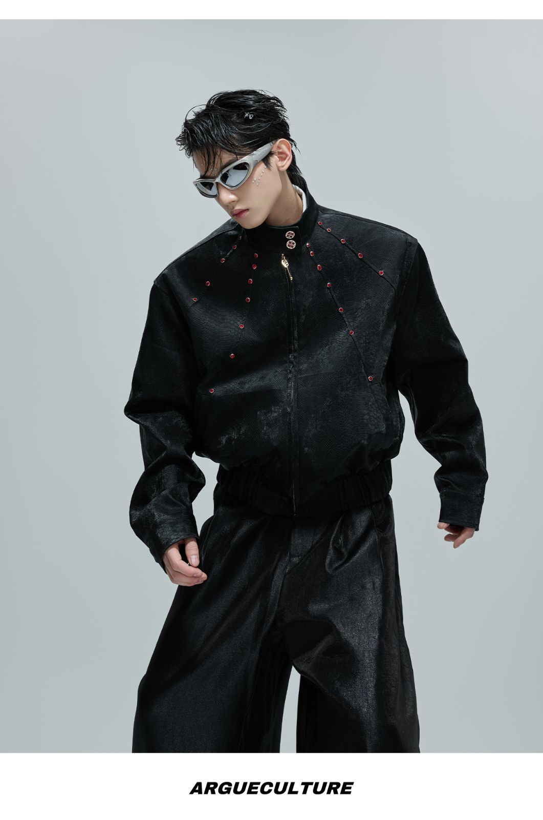 レザージャケット・ライダース 新品 未使用 Argue Culture ブラック