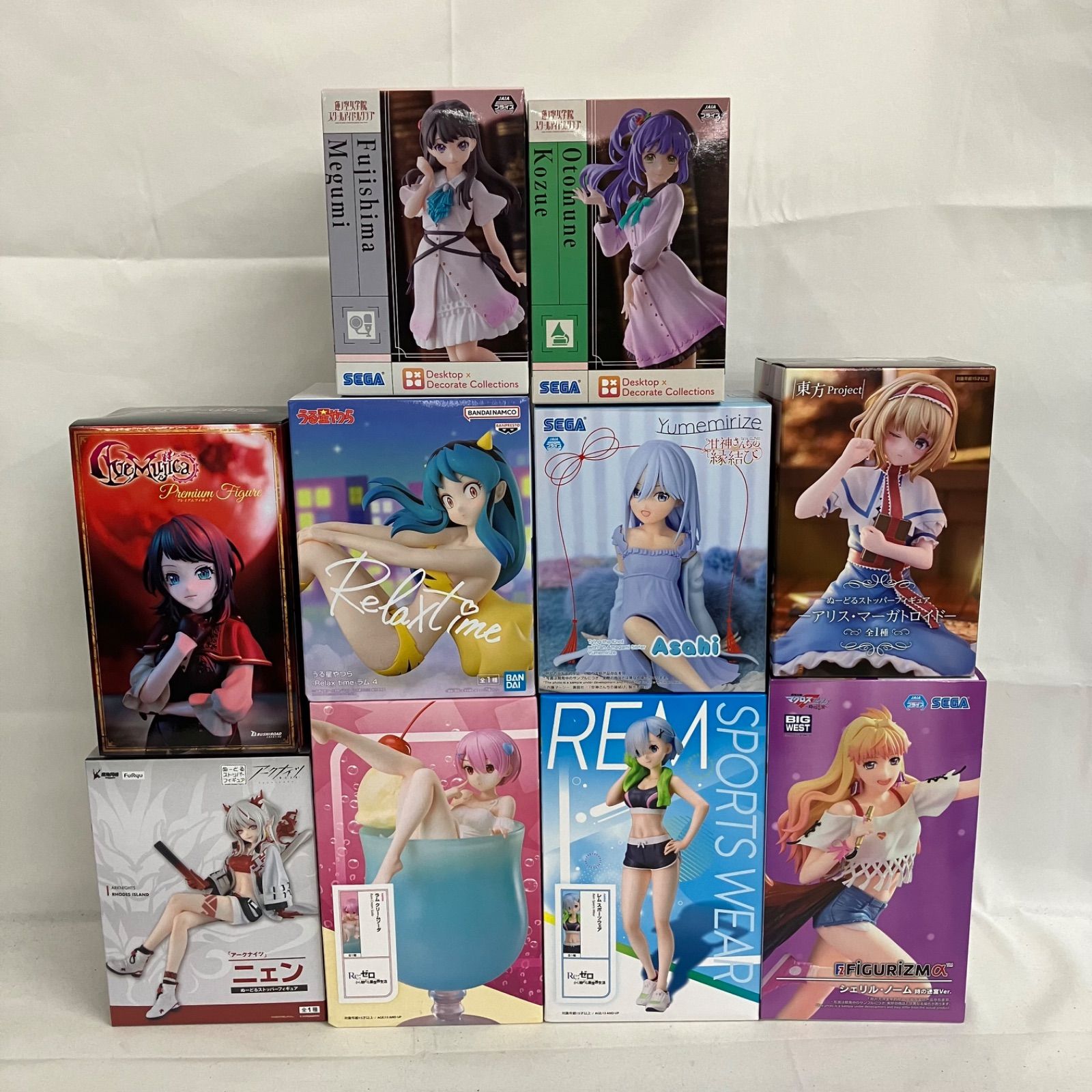 未開封 美少女フィギュア まとめ売り 10個セット SFJ460 c107 - メルカリ