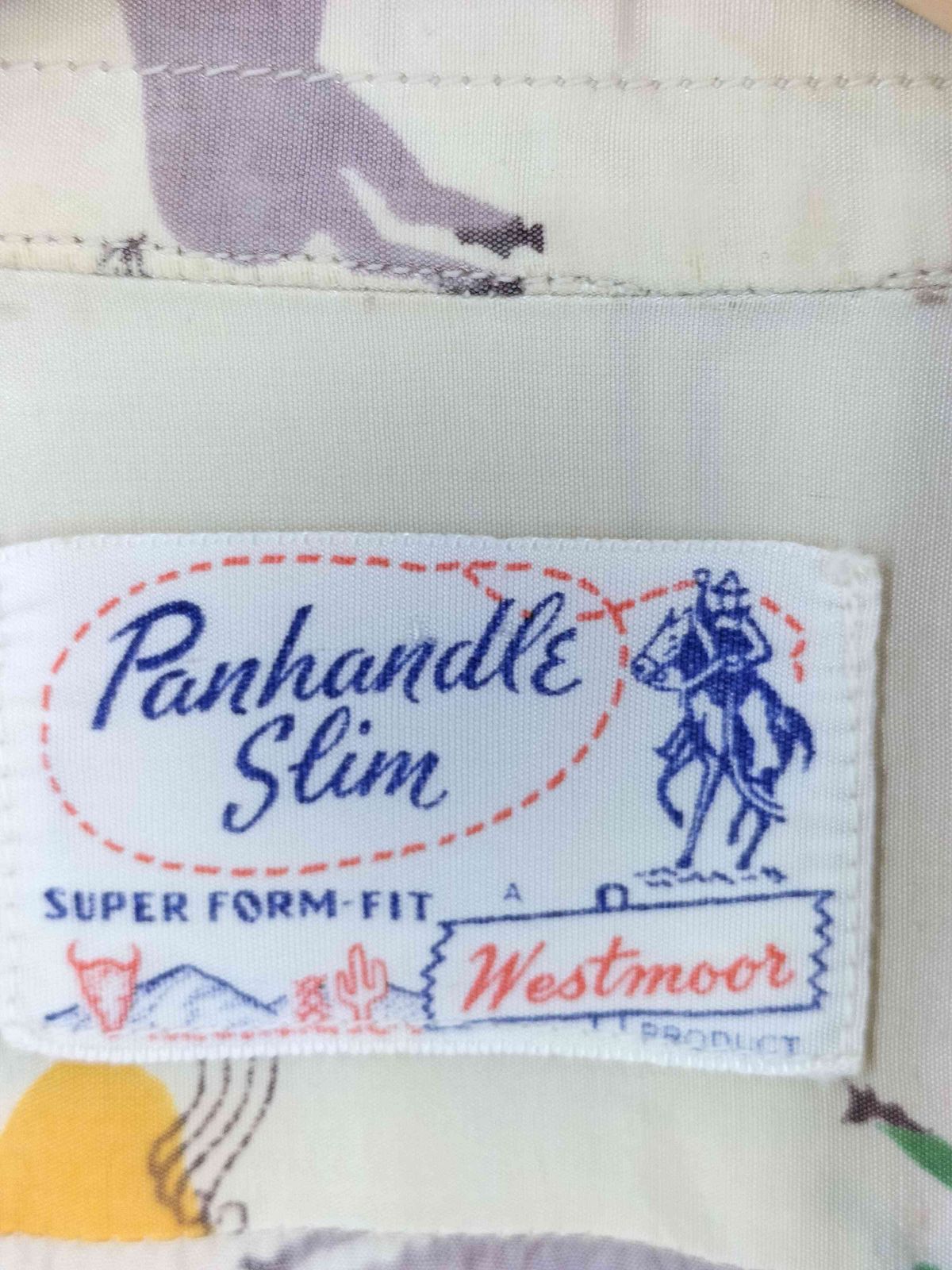 パンハンドルスリム Panhandle Slim 50S ホース総柄 ウエスタンシャツ