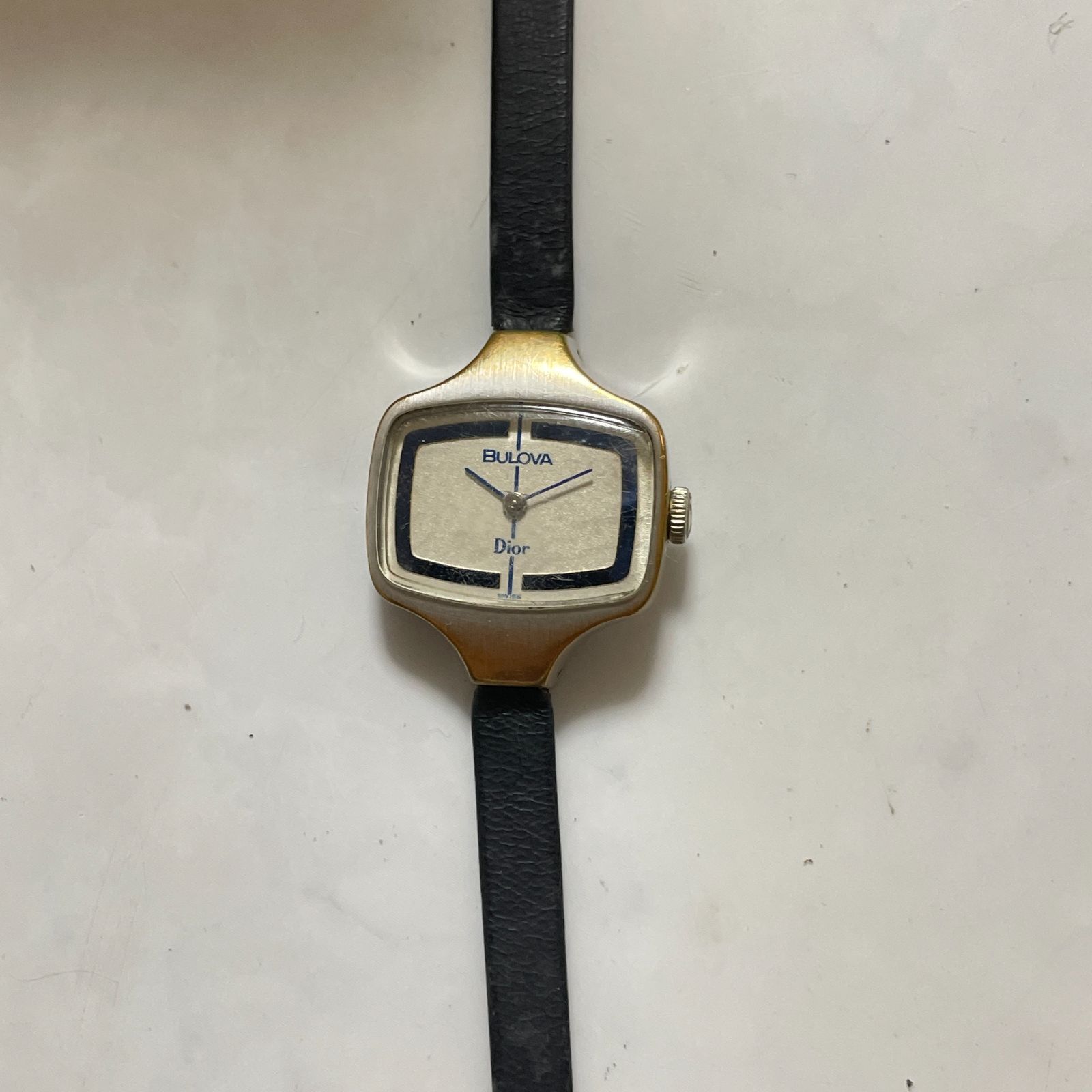 BULOVA x DIOR Wネーム 手巻き 腕時計 レディース 動作未確認