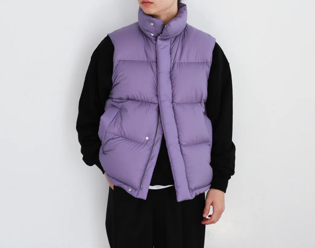 AURALEE Super Light Nylon Ripstop Down Vest ダウンベスト size4