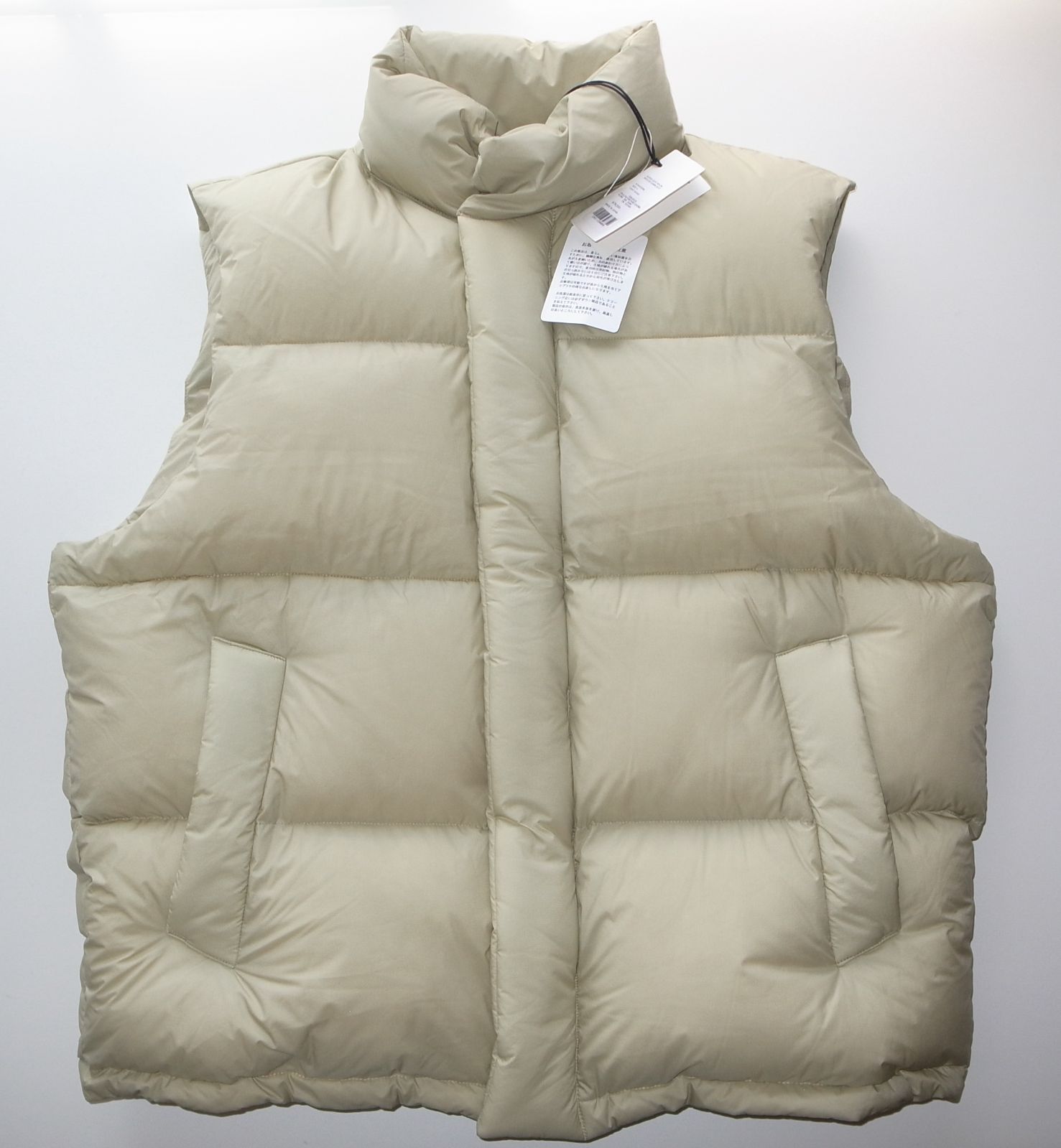 AURALEE Super Light Nylon Ripstop Down Vest ダウンベスト size4