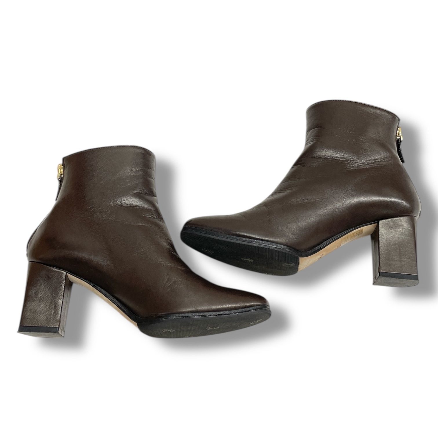 BRENTA × L'Appartement ブレンタ アパルトモン ショートブーツ レザー