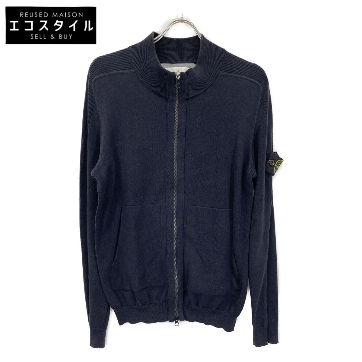 STONE ISLAND ストーンアイランド 6415562B2 ﾈｲﾋﾞｰ ｺｯﾄﾝ ｺﾝﾊﾟｽﾊﾟｯﾁ