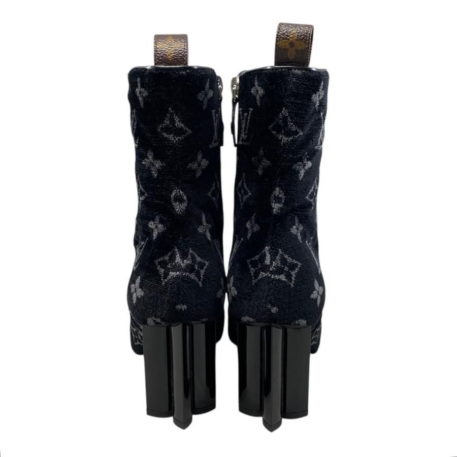 ☆E4784 ルイヴィトン アンクルブーツ シルエットライン 36 1/2サイズ