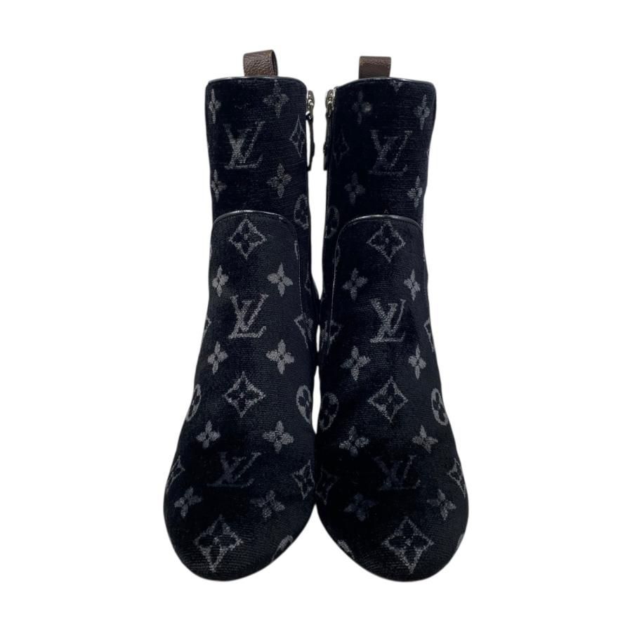Louis Vuitton ニットブーツ　モノグラム　36 Louis Vuitton ニットブーツ モノグラム 36