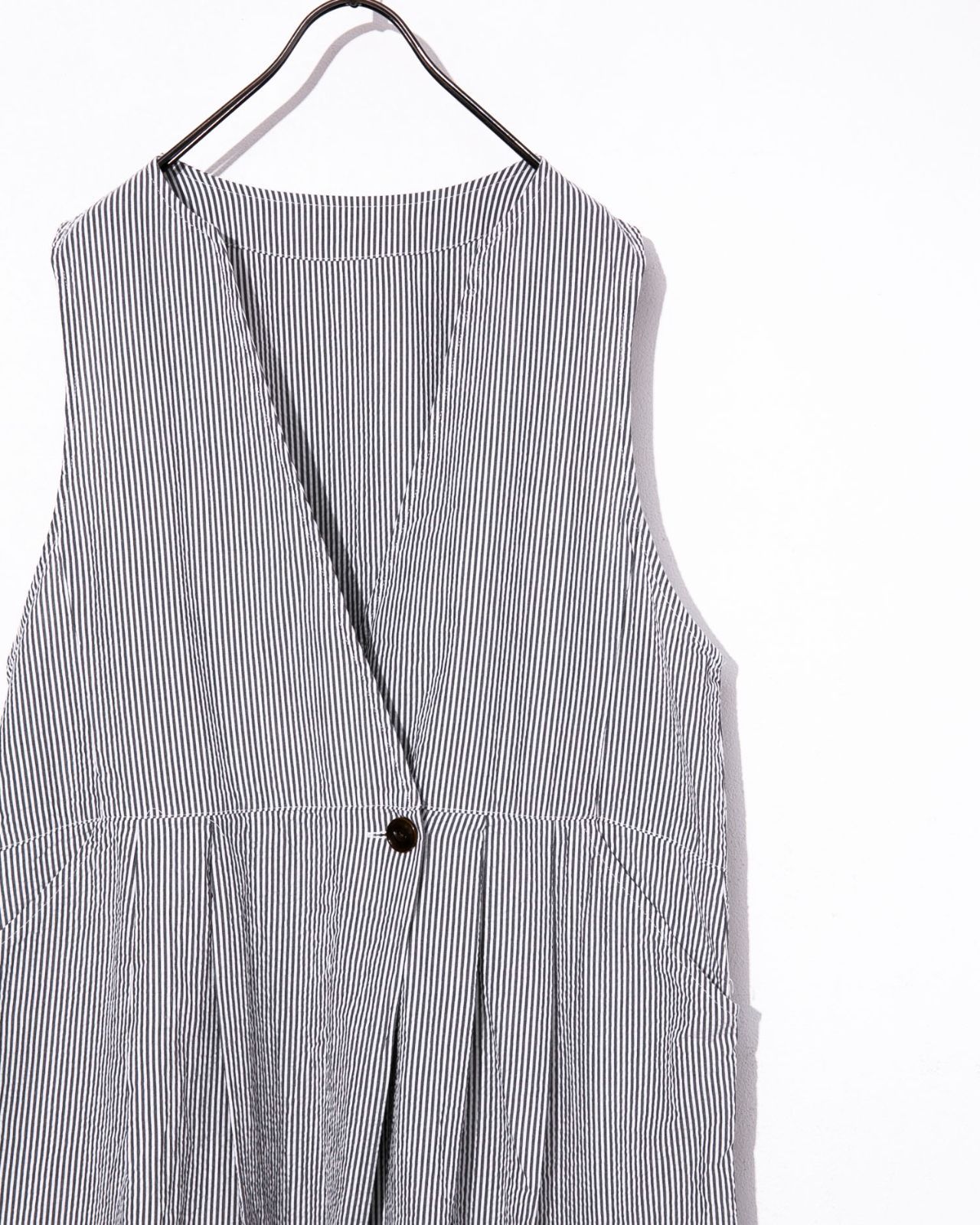 nest Robe ネストローブ サッカーストライプサロペット - メルカリ