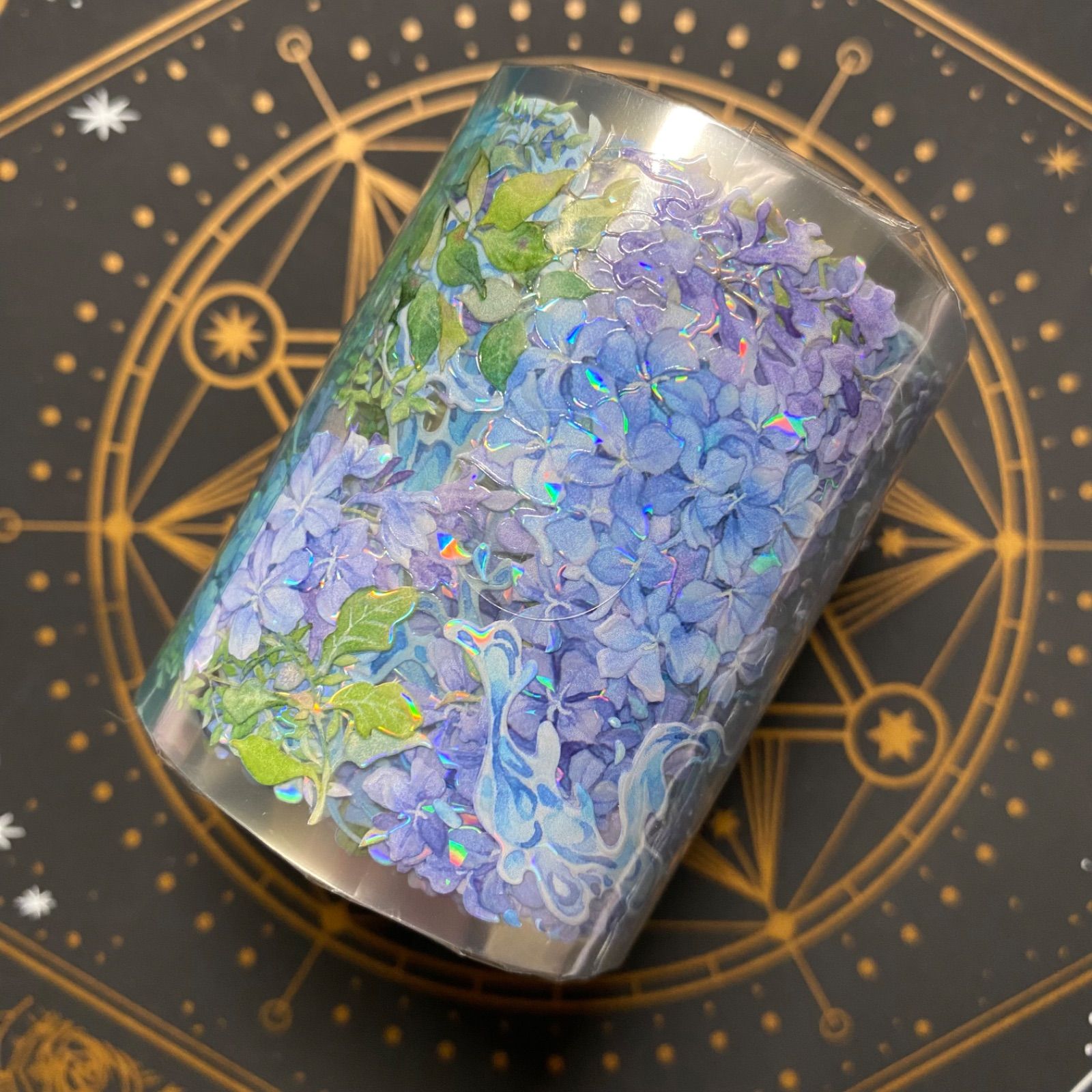 8848】海外 マステ 3/5/巻 貝殻光マスキングテープ お花 ツバメ 月