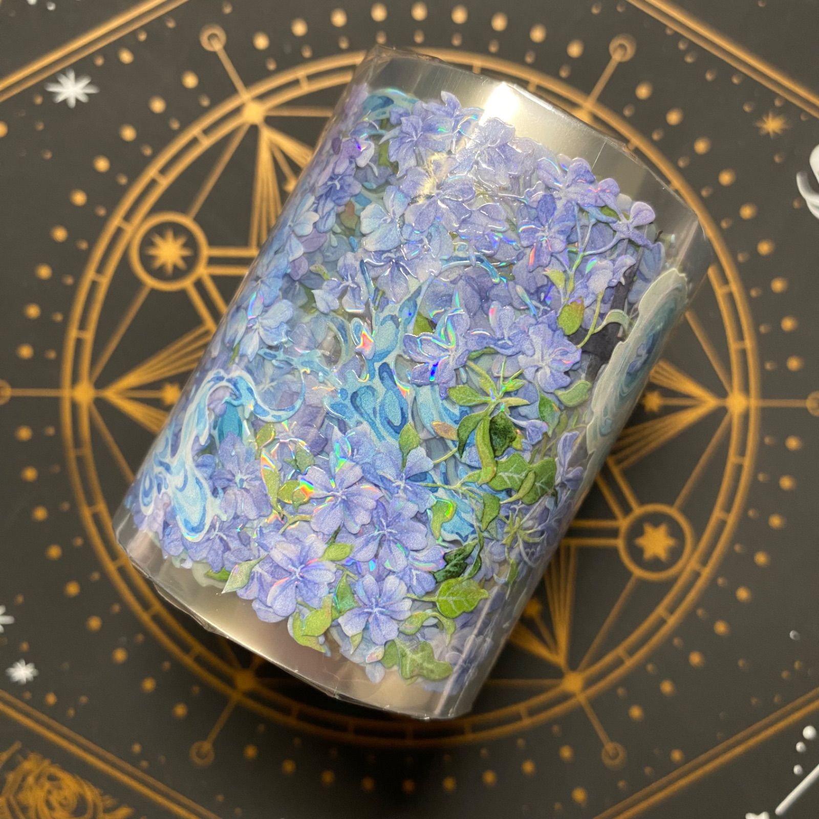 8848】海外 マステ 3/5/巻 貝殻光マスキングテープ お花 ツバメ 月