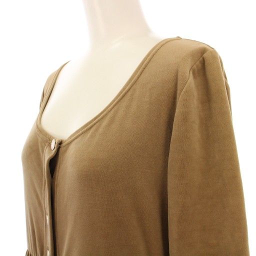 フォクシー FOXEY RABBITS' フレアワンピース ひざ丈 半袖 Uネック