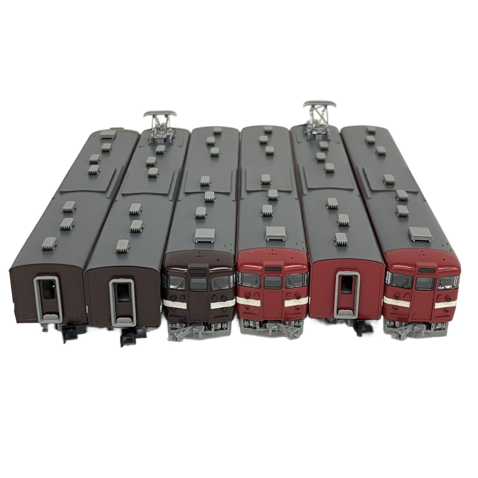 TOMIX 92087 92088 JR115 2000系近郊電車 身延線 赤色 茶色 6両セット