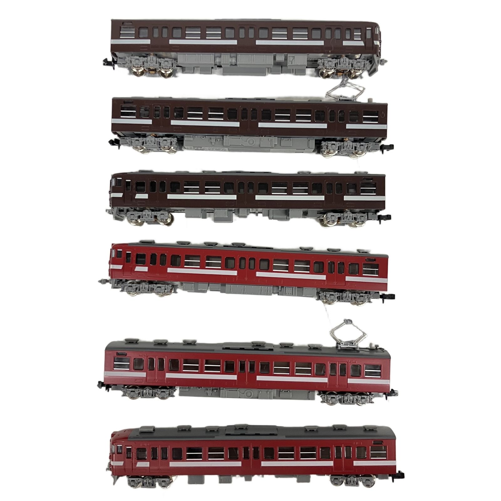 TOMIX 92087 92088 JR115 2000系近郊電車 身延線 赤色 茶色 6両セット