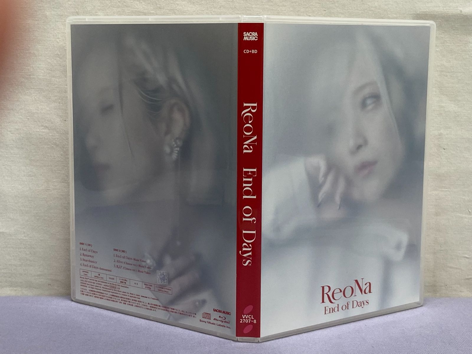 CD】ReoNa End of Days Blu-ray付初回生産限定盤 レオナ 810 - メルカリ