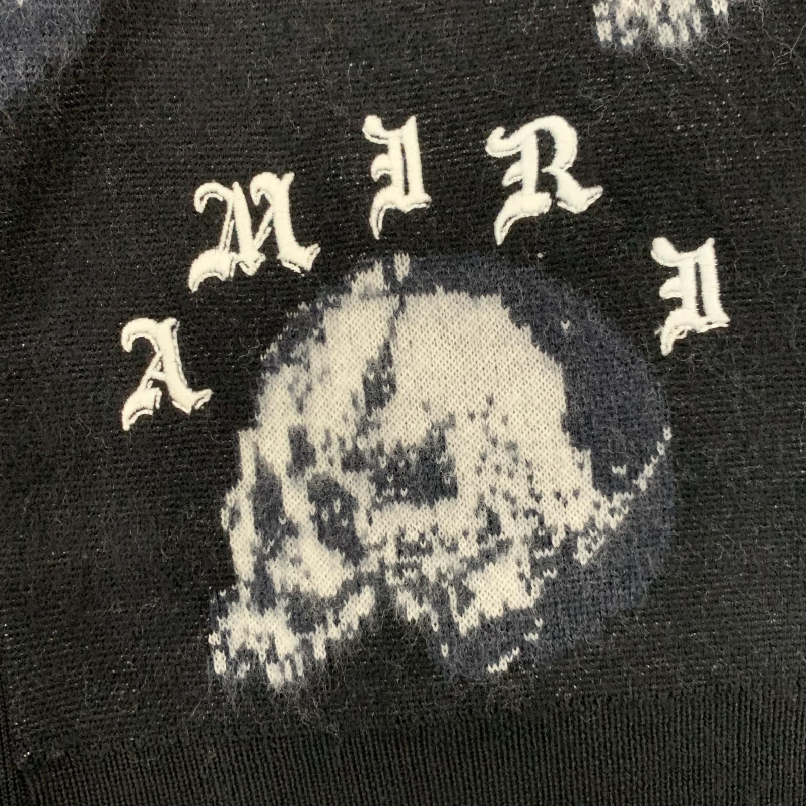 姫路東店】 中古 AMIRI | アミリ カーディガン WES LANG REPEAT SKULL