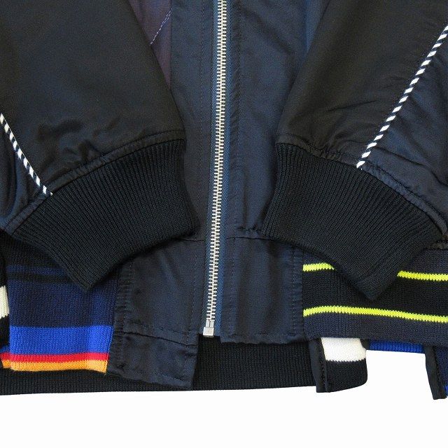 美品 16AW ファセッタズム FACETASM ミックス スカ ジャケット