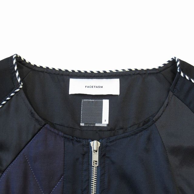 facetasm MIX SKA スカジャン ブラック facetasm MIX SKA スカジャン