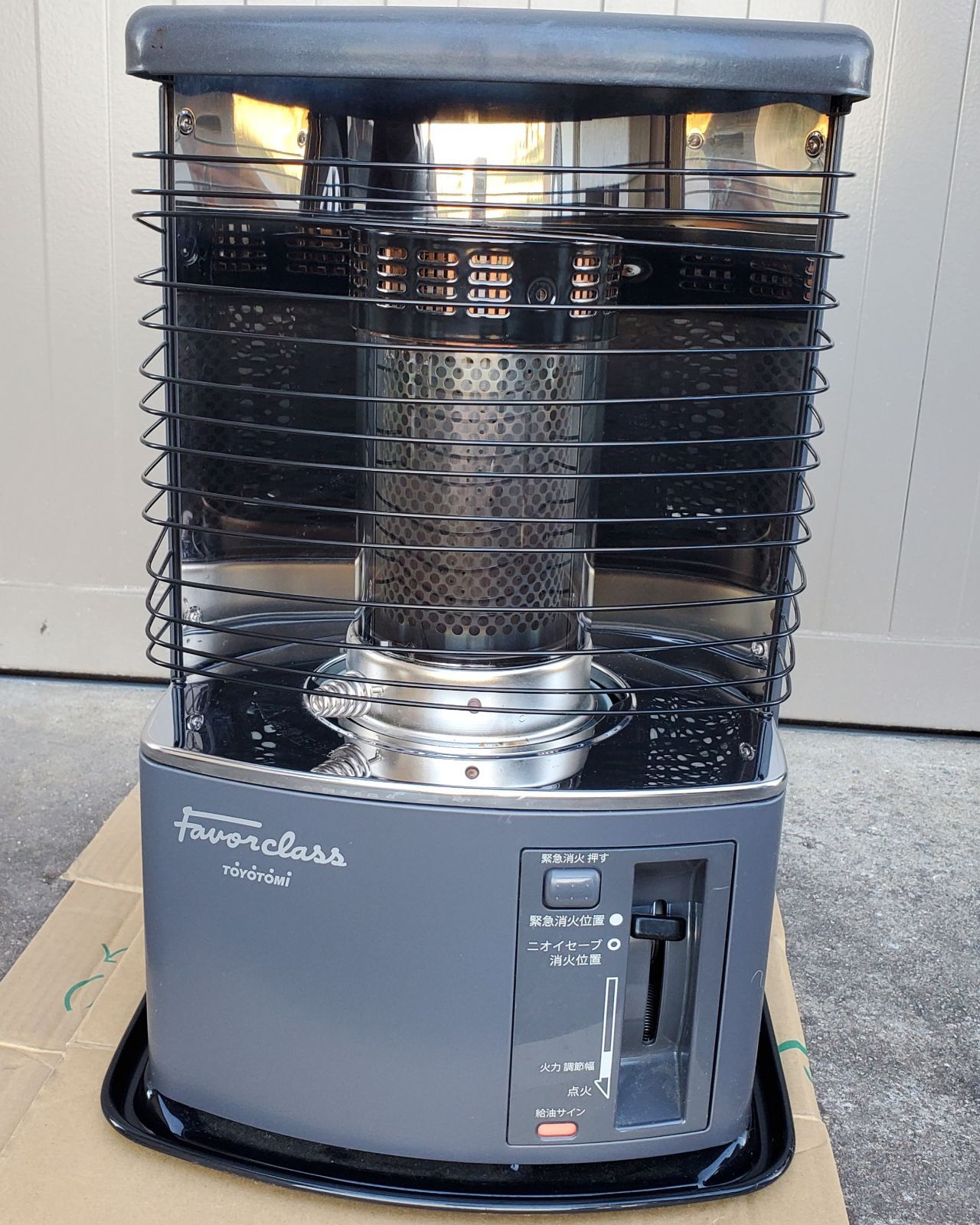 21年製 トヨトミ 廃盤希少 RS-FH290 ダーググレー 石油ストーブ - メルカリ