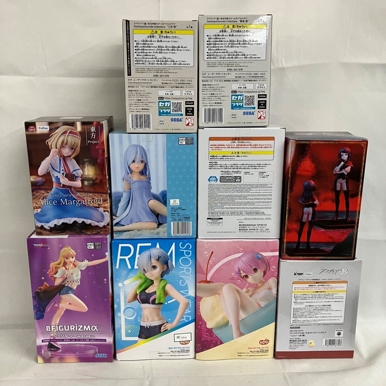 未開封 美少女フィギュア まとめ売り 10個セット SFJ460 c107 - メルカリ
