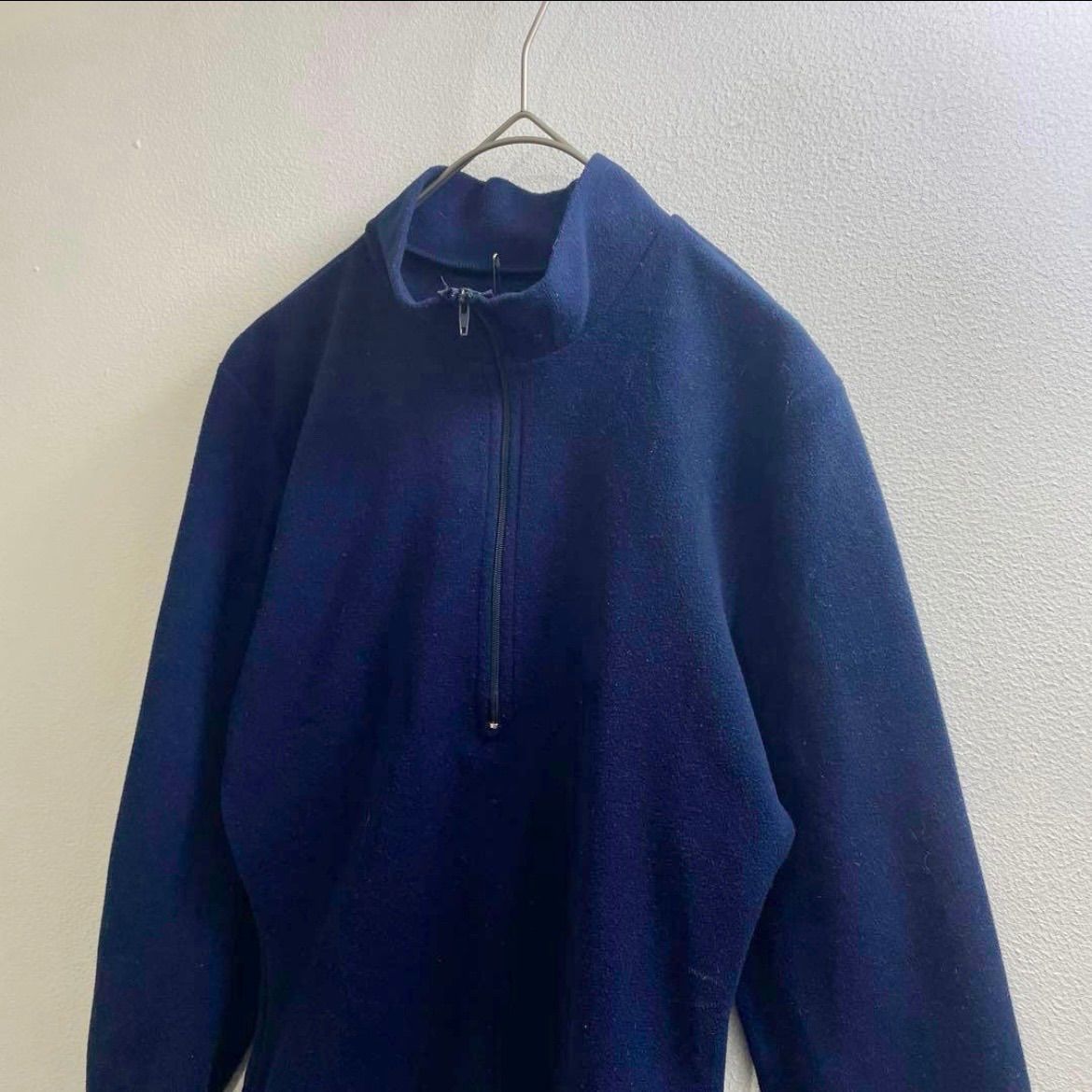 イタリア製 80 s 90 ヨーロッパ フリース ボディスーツ ユーロ