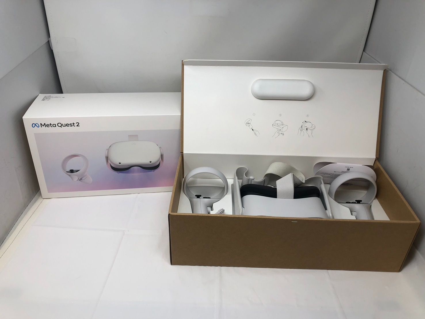 ◇Meta Quest2 VRヘッドセット 128GB メタクエスト2 中古現状◇19462