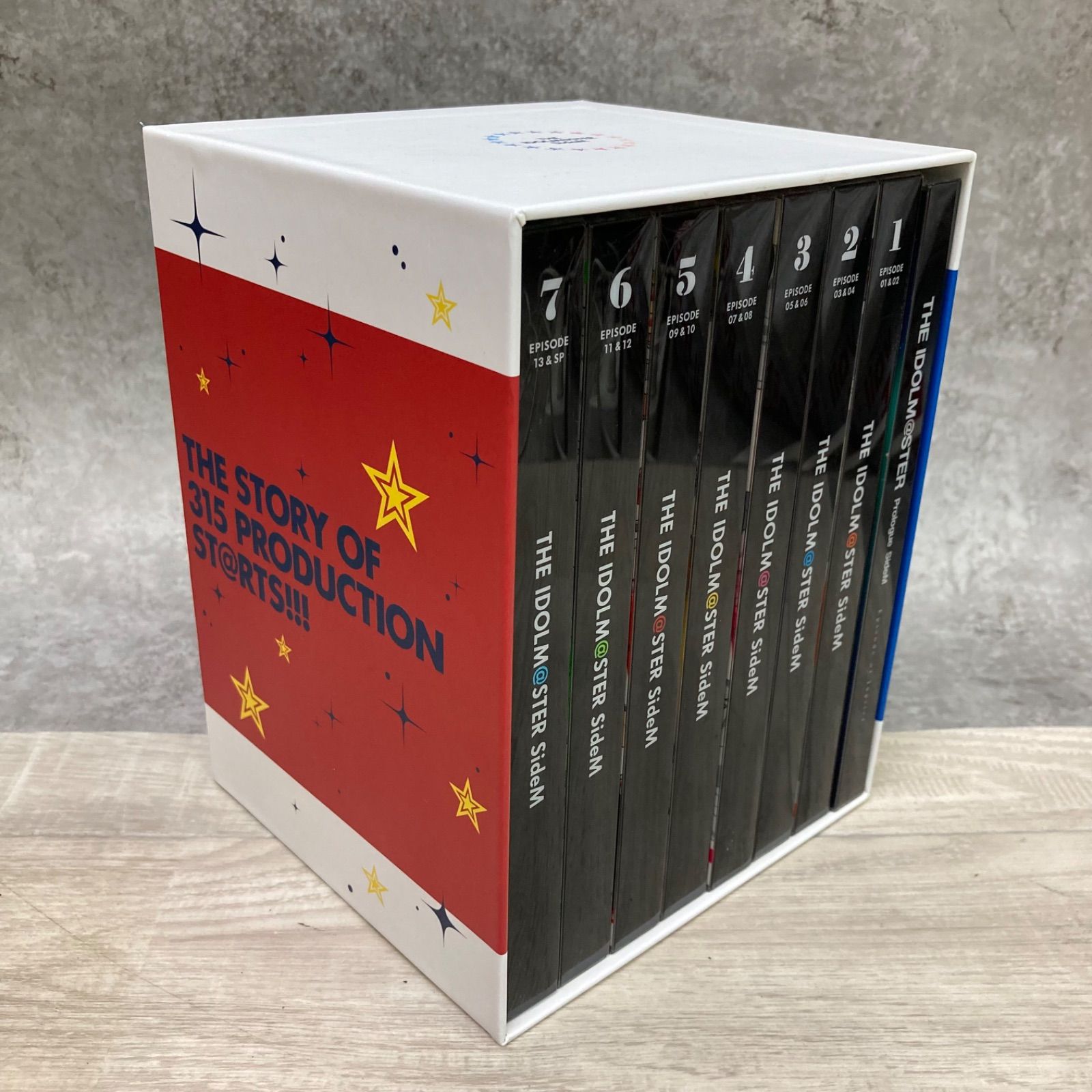 アニメ Blu-ray アイドルマスターSideM 完全生産限定版全7巻 セット