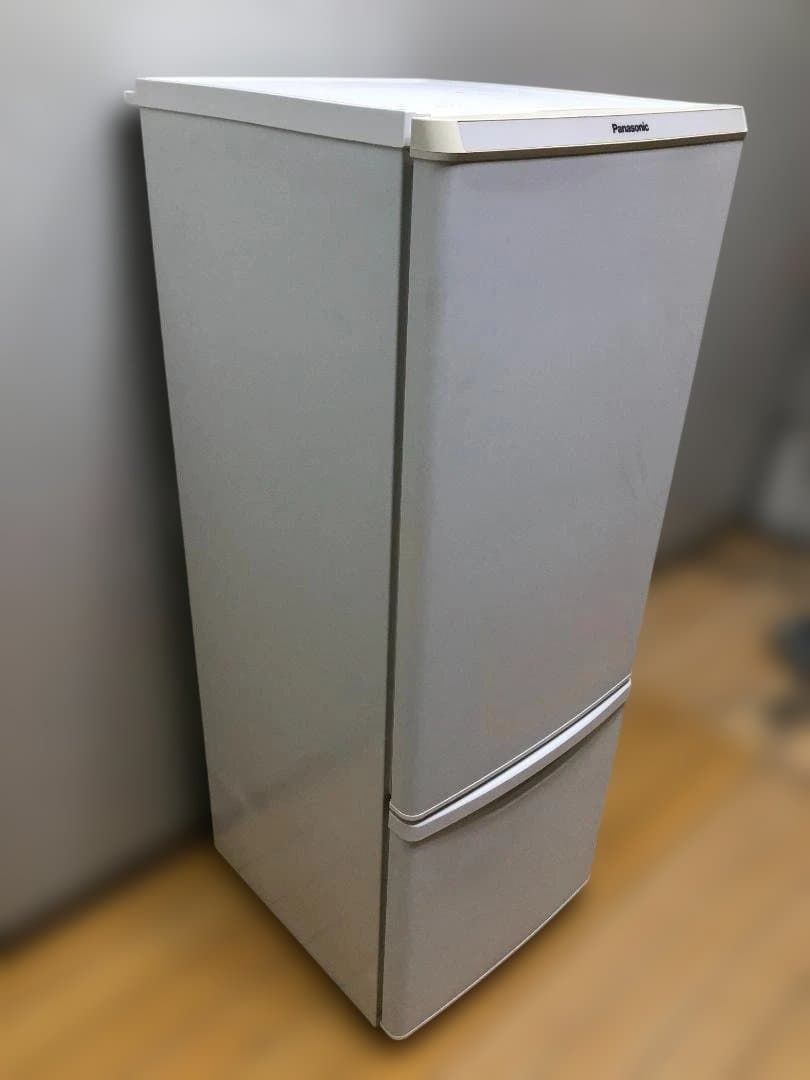 Panasonic パナソニック 2ドア 冷凍冷蔵庫 168L NR-B17CW-W 2020年 右