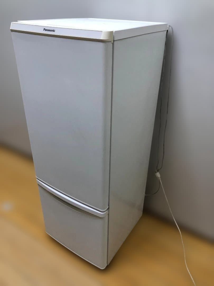 Panasonic パナソニック 2ドア 冷凍冷蔵庫 168L NR-B17CW-W 2020年 右