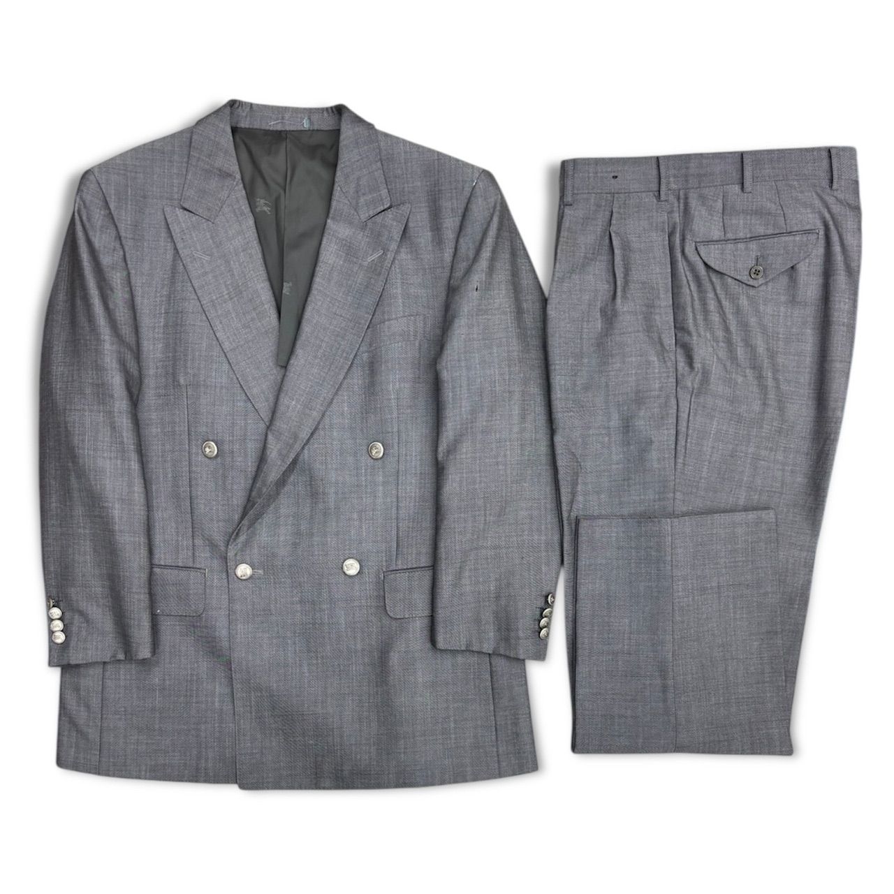 Burberrys セットアップ グレー 銀ボタン セール Burberrys