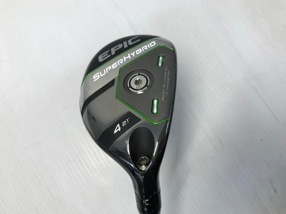 キャロウェイ　エピック　スーパーハイブリッド4番21度　SR エピックスーパーハイブリッド 純正シャフト 4H SR EPIC SUPER HYBRID