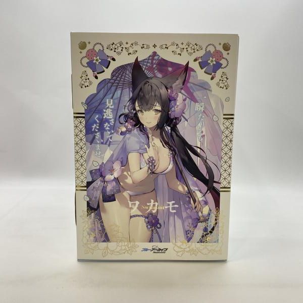 中古】グッドスマイルカンパニー ワカモ(水着) 1/7 未開封品 ブルー