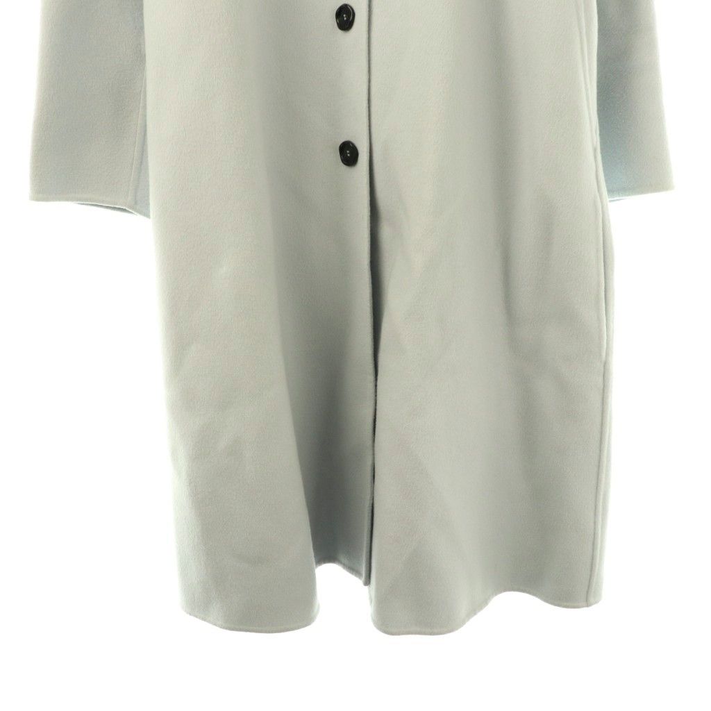 マルニ MARNI ステンカラーコート アウター ウール カシミヤ混 36 水色