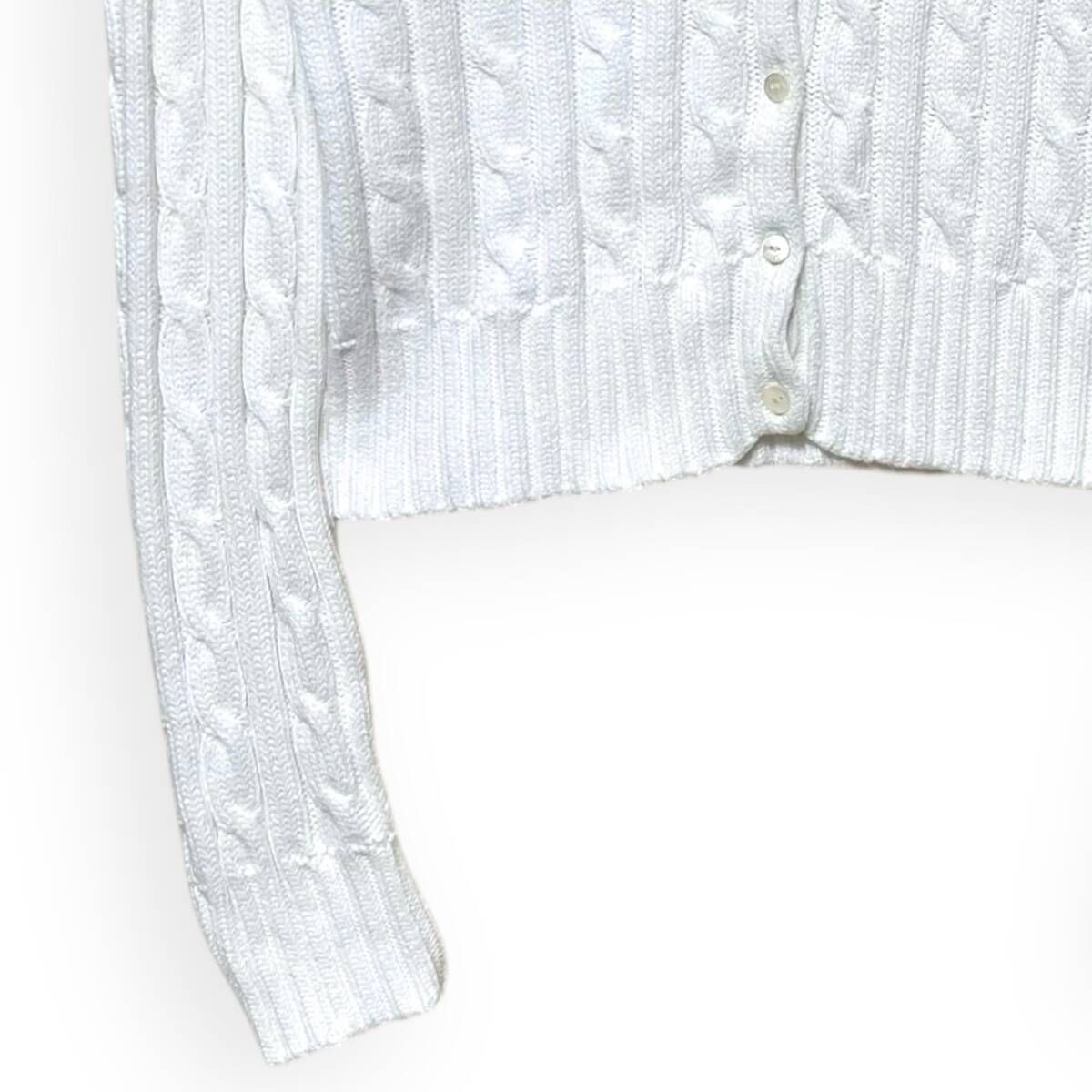 M2578/ RALPH LAUREN ラルフローレン ケーブルニット カーディガン